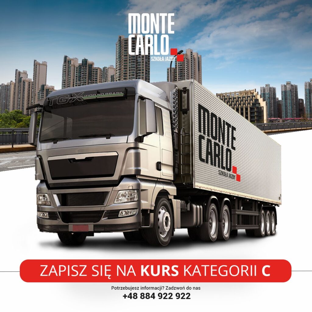 Kategoria prawa jazdy kategoria C Ostrowiec Świętokrzyski Monte Carlo Norebert Kamoda