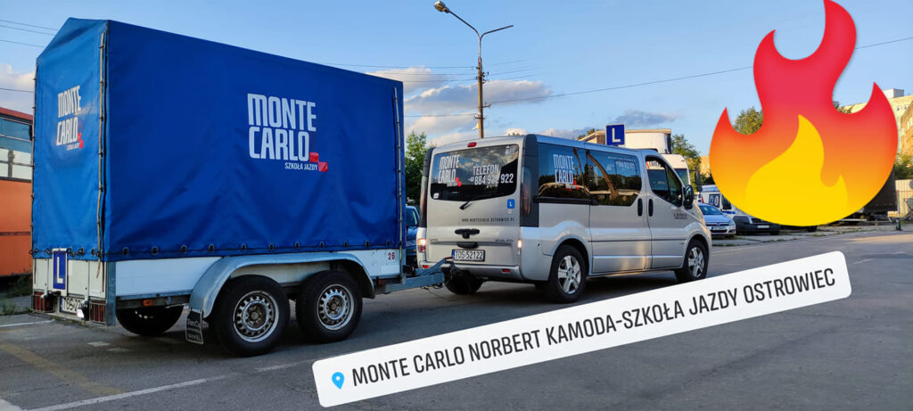 nauka jazdy Ostrowiec Świętokrzyski kategoria B+E