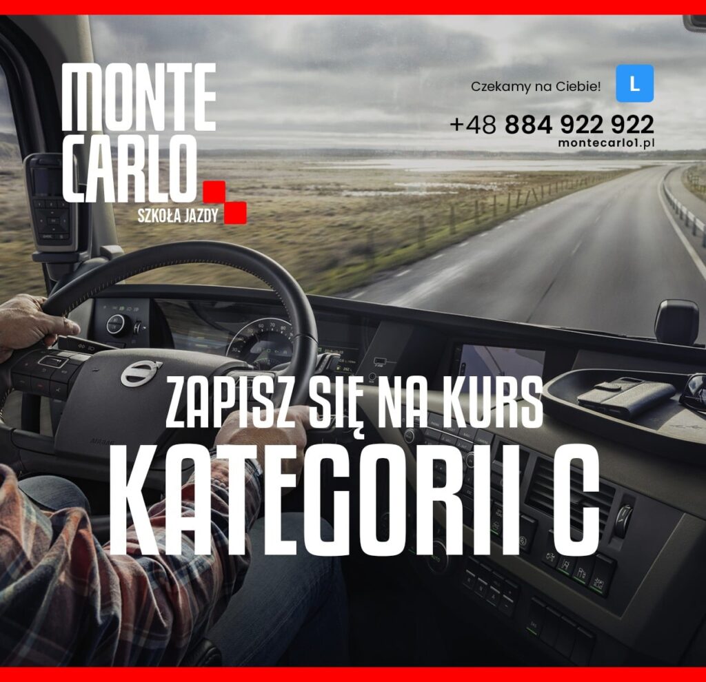 prawo jazdy kategorii C Ostrowiec Świętokrzyski Monte Carlo