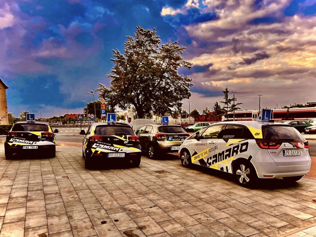 szkoła jazdy Camaro flota we Wągrowcu