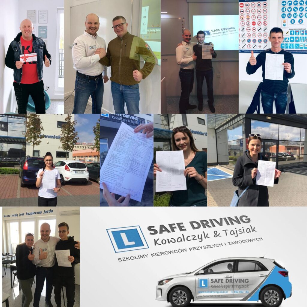 Nasi zadowoleni kursanci po zdani egzaminu na prawo jazdy na kategorię B
