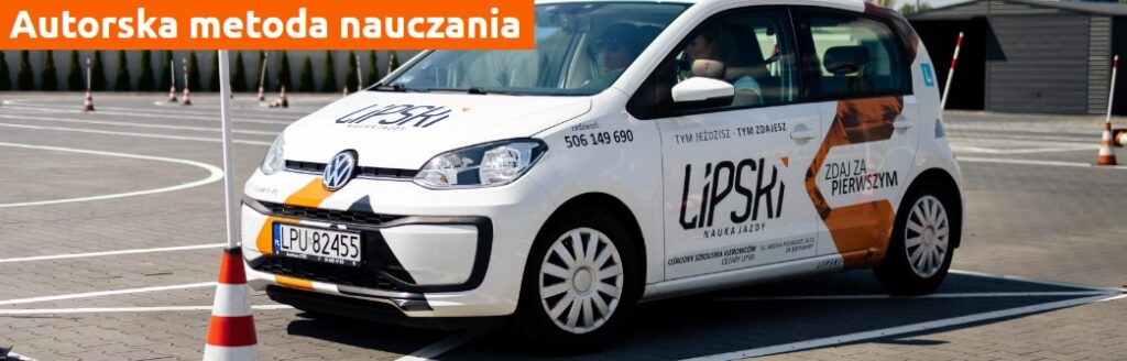 Nauka jazdy Puławy Lipski metody nauczania na placu manewrowym