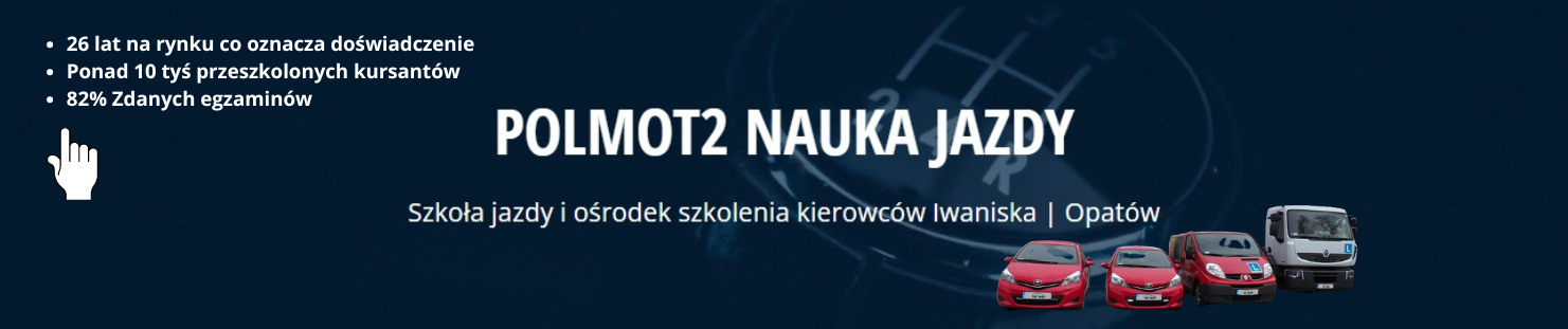 Prawo jazdy i jazdy doszkalające w Polmot2