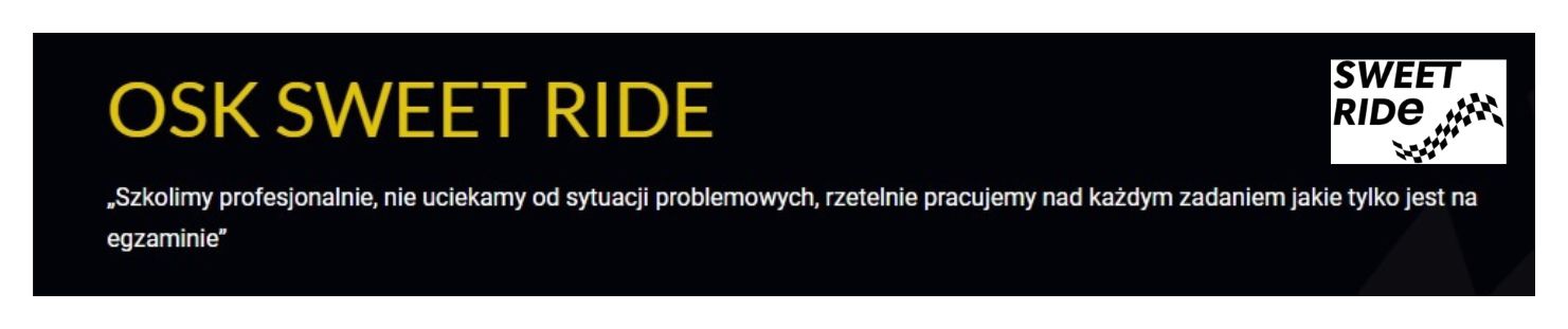 Szkoła jazdy Końskie Sweet Ride