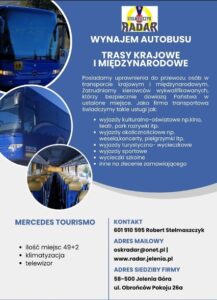 Wynajem autobusu OSK Radar Jelenia Góra