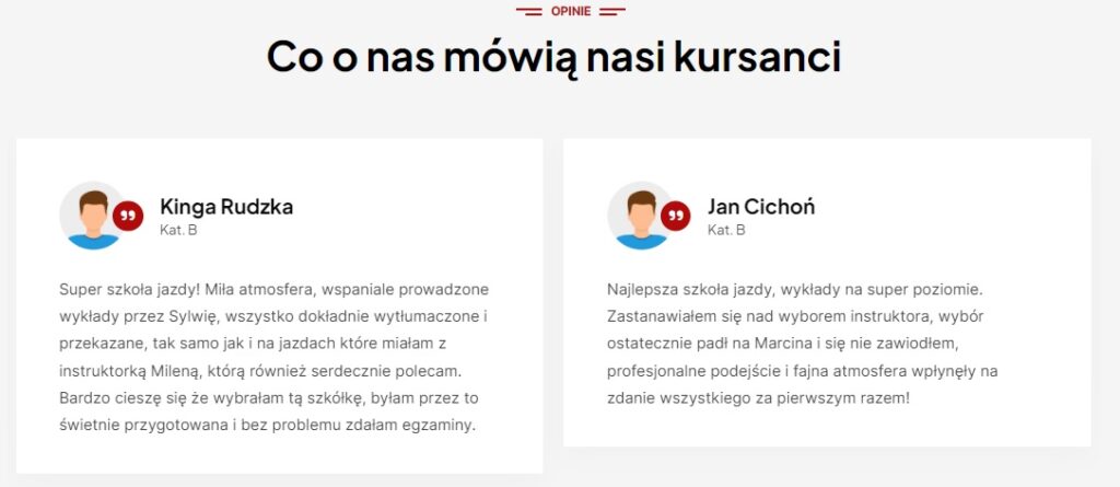 opinie o nauce jazdy w SafetyCar w Częstochowie