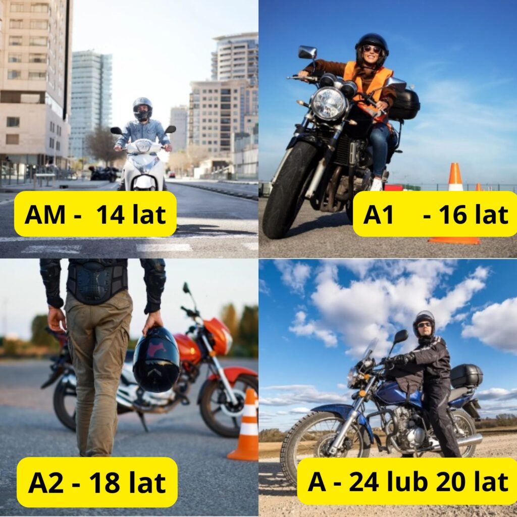 prawo jazdy na motocykl Grójec w OSK Manewr