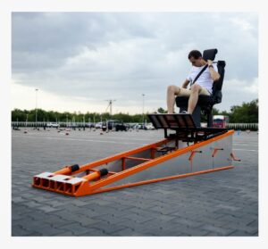 symulator zderzeń w szkole jazdy w Puławach w OSK Lipski :)